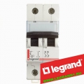 3431 Legrand Автоматический выключатель DX  2 полюса C10 6000A 6кА
