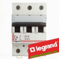 3447 Legrand Автоматический выключатель DX  3 полюса C06 6000A 6кА