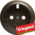 64952 Legrand (легранд) Celiane - Лицевая панель розетки 2К+З (Графит)