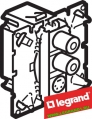 67314 Legrand (легранд) Celiane - Розетка тройная аудио RCA/видео s-vidеo