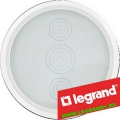 68043 Legrand (легранд) Celiane - Лицевая панель светорегулятора сенсорного (белый)