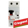 7883 Legrand Дифференциальный автомат (УЗО+автомат) АВДТ 1 полюс+н. 30мА C06(AC)6000А6кА