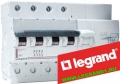 8015 Legrand Дифференциальный автомат (УЗО+автомат) АВДТ  4 полюса 30мА С63(AC)6000A10кА