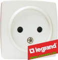 Legrand (легранд) Oteo 86122 — Розетка (без заземления) с защитными шторками 16А (с лицевой панелью)