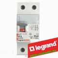 8911 Legrand Устройство защитного отключения (УЗО) DX ВДТ 2 полюса 30мA AC63