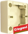 Legrand (легранд) Cariva 773796 - Коробка для накладного монтажа толщиной 26 мм, Слоновая кость