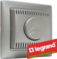 Legrand (легранд) 770260 Valena - Поворотный  Светорегулятор 1000Вт (Алюминий)