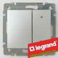 Legrand (легранд) 770262 Valena - Светорегулятор 4 кнопочный 40-400Вт (Алюминий)