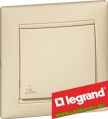 Legrand (легранд) 774106 Valena - Переключатель (проходной) 1 клавишный IP44 (слоновая кость)
